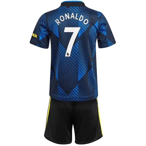 Camiseta Manchester United NO.7 Ronaldo Tercera equipo Niño 2021-22